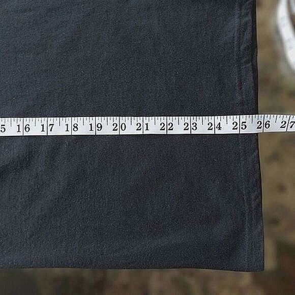 Vtg black U-neck muscle tank - Picture 9 of 9